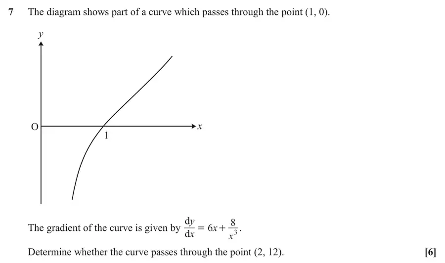October 2021 Paper 1 Q7 question