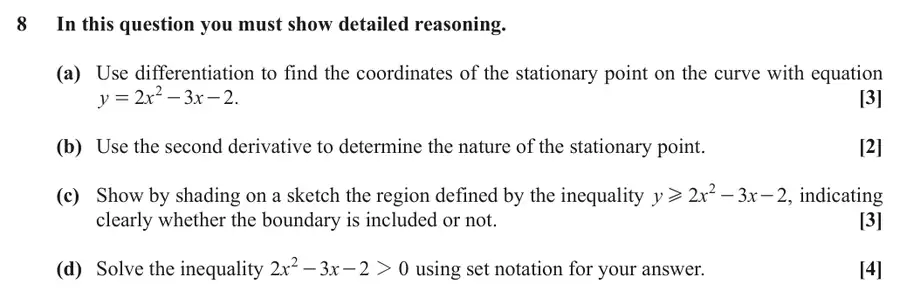 October 2021 Paper 1 Q8 question