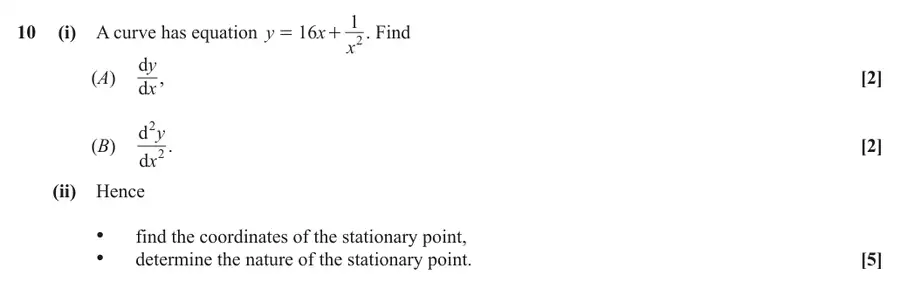 June 2018 Paper 2 Q10 question