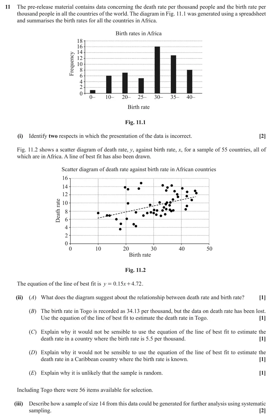 June 2018 Paper 2 Q11 question