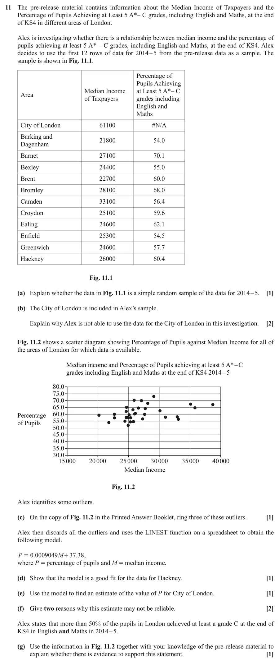 June 2022 Paper 2 Q11 question