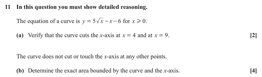 June 2024 Paper 2 Q11 question
