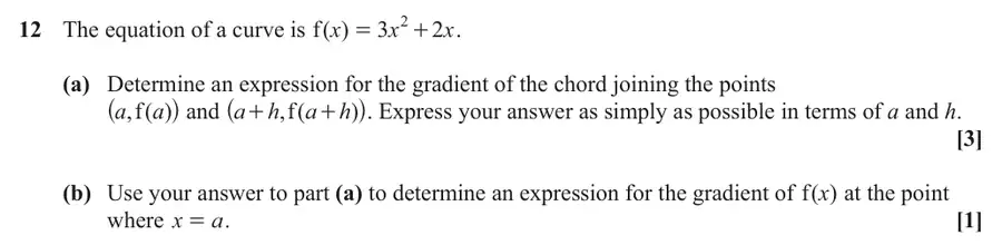 June 2025 Paper 2 Q12 question