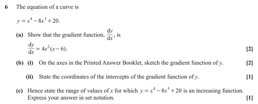 June 2025 Paper 2 Q6 question