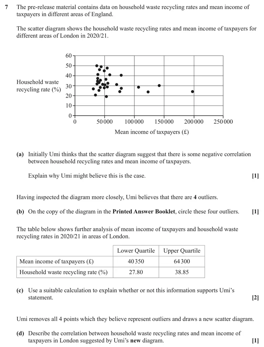 June 2025 Paper 2 Q7 question