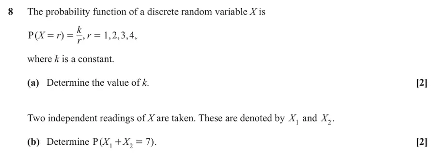 June 2025 Paper 2 Q8 question