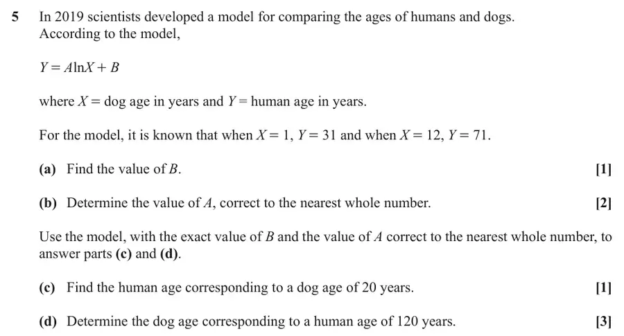 October 2021 Paper 2 Q5 question