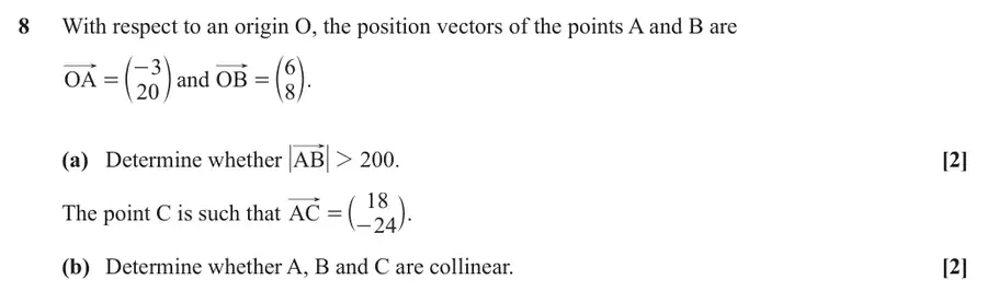 October 2021 Paper 2 Q8 question