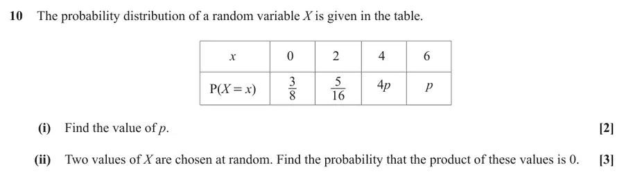 June 2018 Paper 1 Q10 question