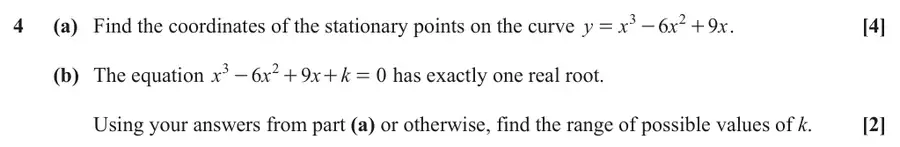 June 2019 Paper 1 Q4 question