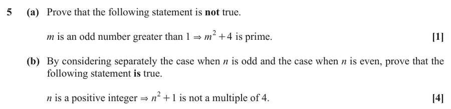 June 2019 Paper 1 Q5 question