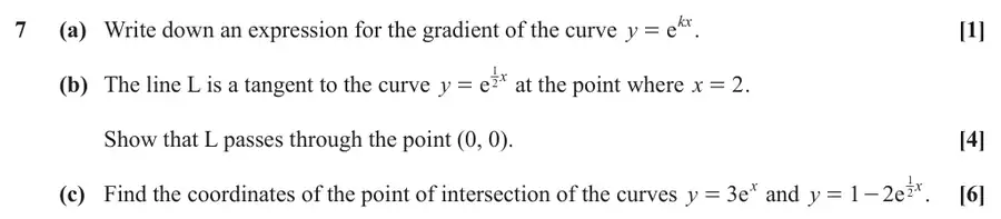June 2019 Paper 1 Q7 question