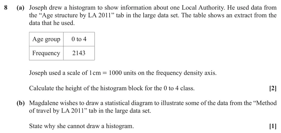 June 2019 Paper 1 Q8 question