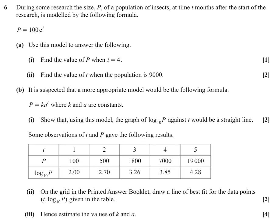 June 2022 Paper 1 Q6 question