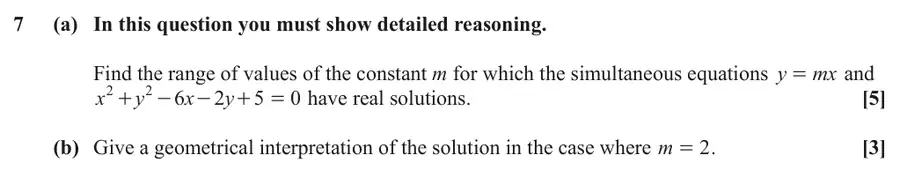 June 2022 Paper 1 Q7 question