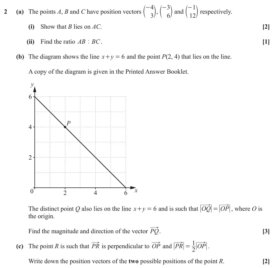 June 2023 Paper 1 Q2 question