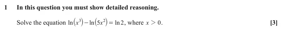 June 2024 Paper 1 Q1 question