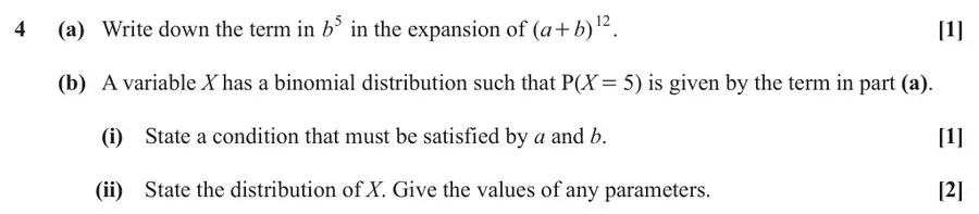 June 2024 Paper 1 Q4 question