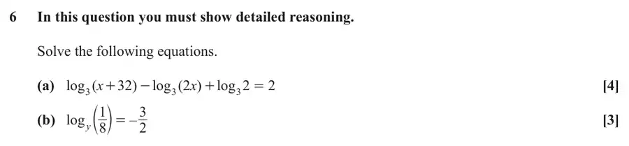 June 2025 Paper 1 Q6 question