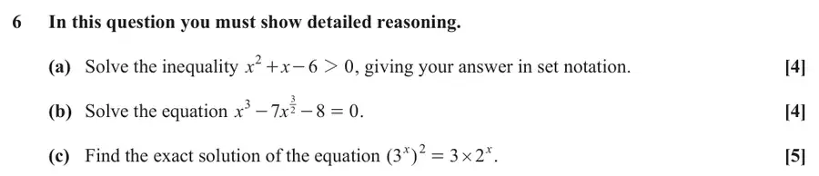 October 2020 Paper 1 Q6 question