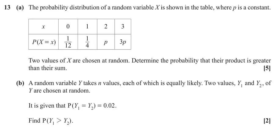 October 2021 Paper 1 Q13 question