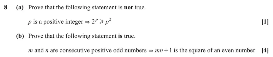 October 2021 Paper 1 Q8 question