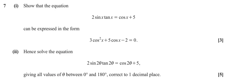 June 2018 Paper 2 Q7 question