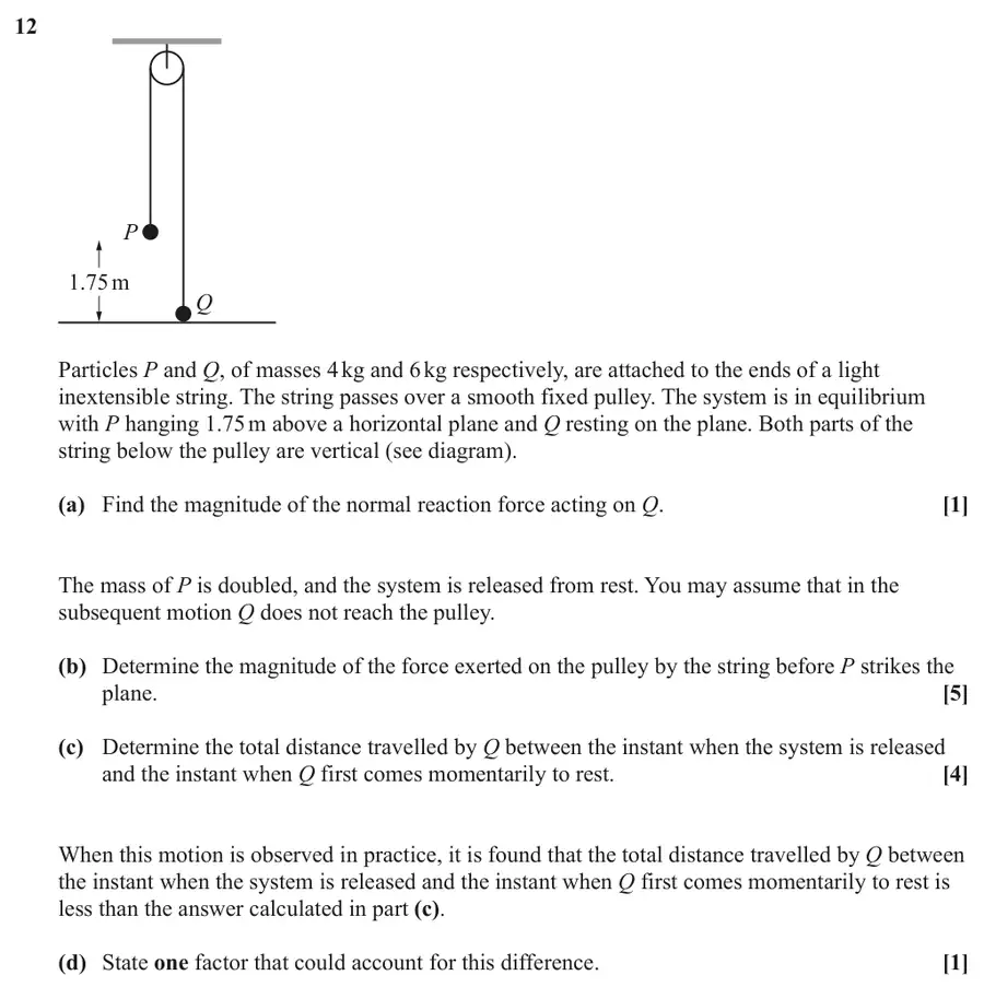 June 2022 Paper 2 Q12 question