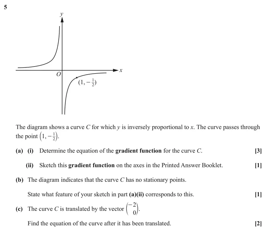 June 2022 Paper 2 Q5 question