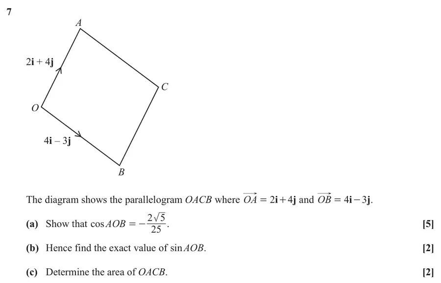 June 2022 Paper 2 Q7 question