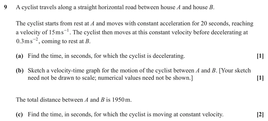June 2023 Paper 2 Q9 question