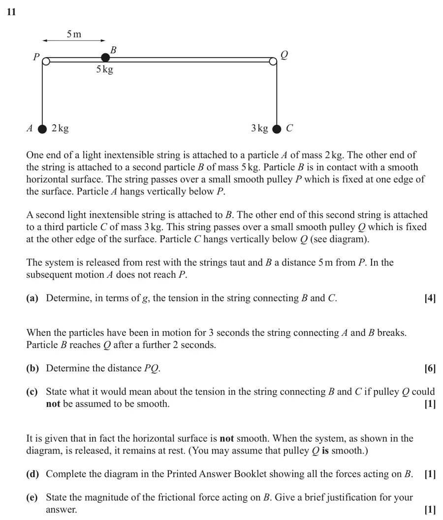 June 2025 Paper 2 Q11 question