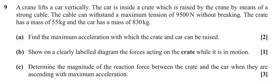 October 2020 Paper 2 Q9 question