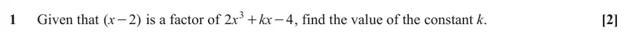 October 2021 Paper 2 Q1 question