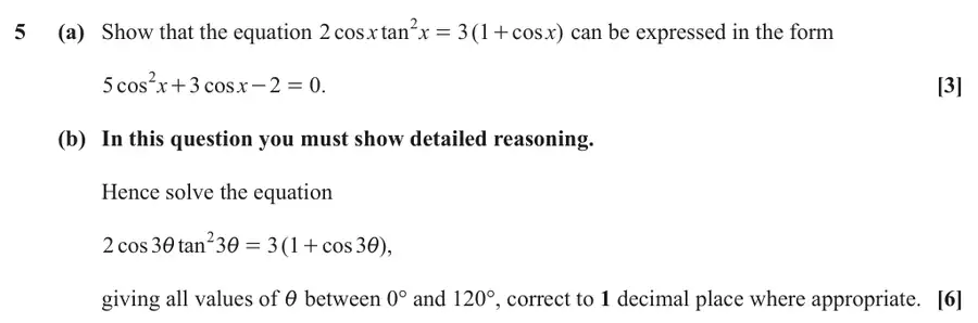 October 2021 Paper 2 Q5 question