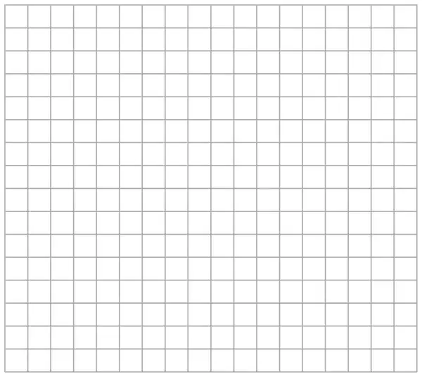 Blank square grid