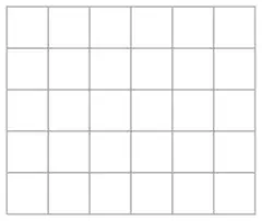 Empty square grid