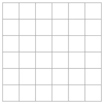 Blank square grid