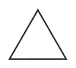 A triangular tile