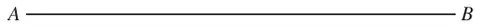 Line segment AB