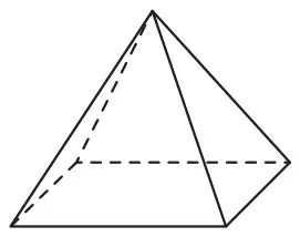 Square-based pyramid