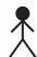 one stick-figure symbol