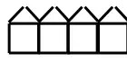 Pattern number 4: four houses in a row