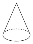 A cone