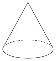 A cone