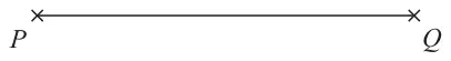 Line segment PQ