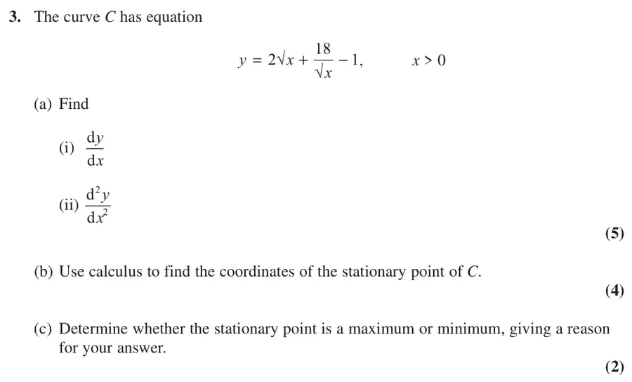 C2 January 2014 (IAL) Q3 question