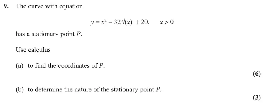C2 June 2013 Q9 question
